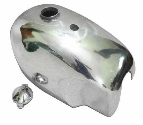 BSA A65 Goldstar Spitfire Hornet Rocket Gasolina Gas Tanque de Combustible Aleación de Aluminio Foto 2 de 4