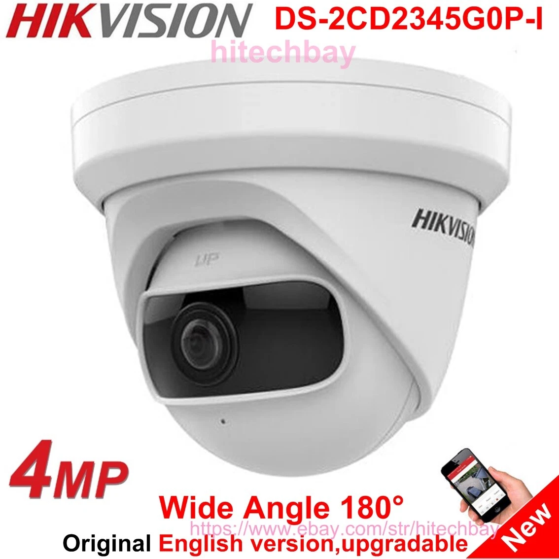 Hikvision 180 degree best sale camera