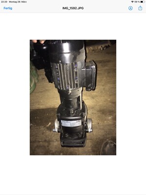 Pumpe Kühlmittelpumpe Hochdruckpumpe ksb Movitec v6/2B.