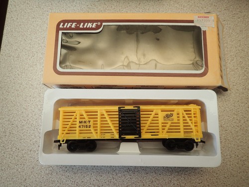 Life Like Trains 8557 Spur HO Viehwagen M.K.T KATY sieht unbenutzt aus | Zustand: New