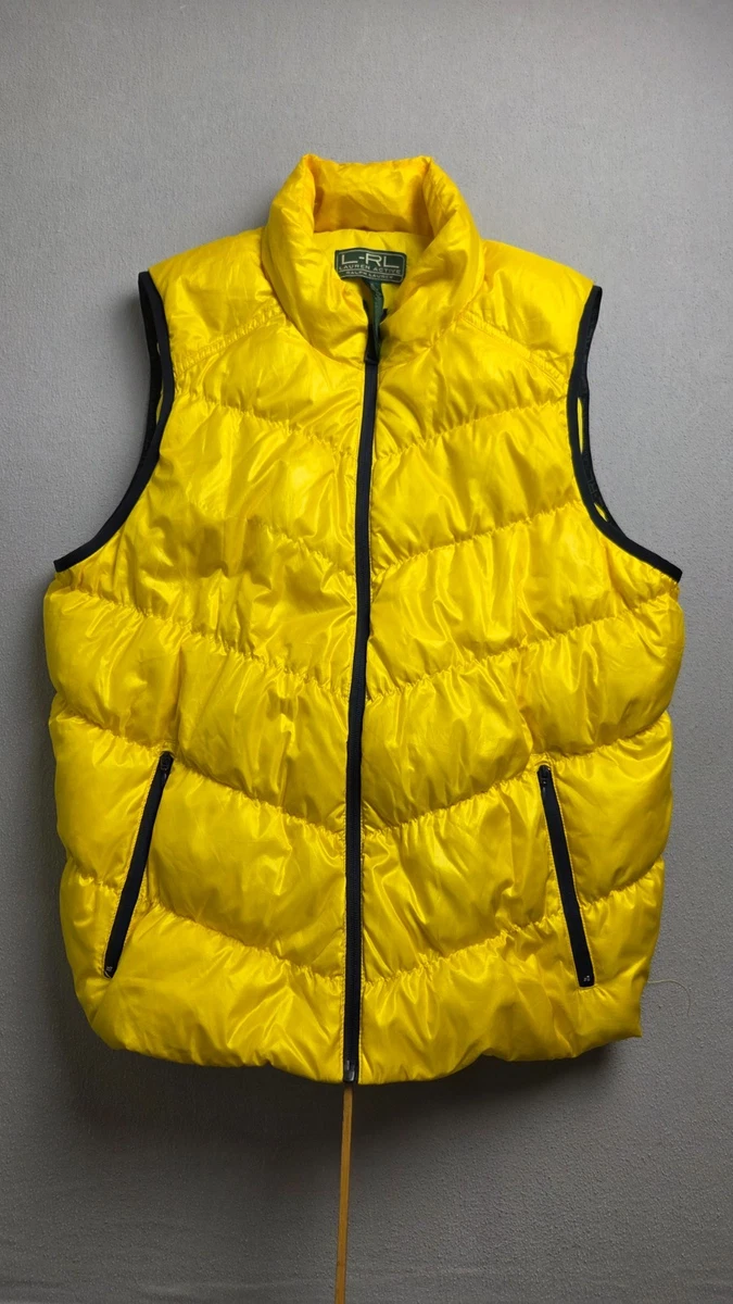 Lauren Ralph Lauren Polyester Outer Shell Yellow Coats, Jackets