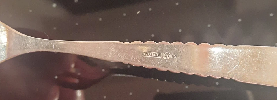 12 Kuchengabeln Gowe  Art Deco - Bild 3 von 4