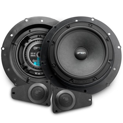 Speakers for VW T5 | OPTION P&P Upgrade Car Speakers Bulli Speakers 55W 2-Way