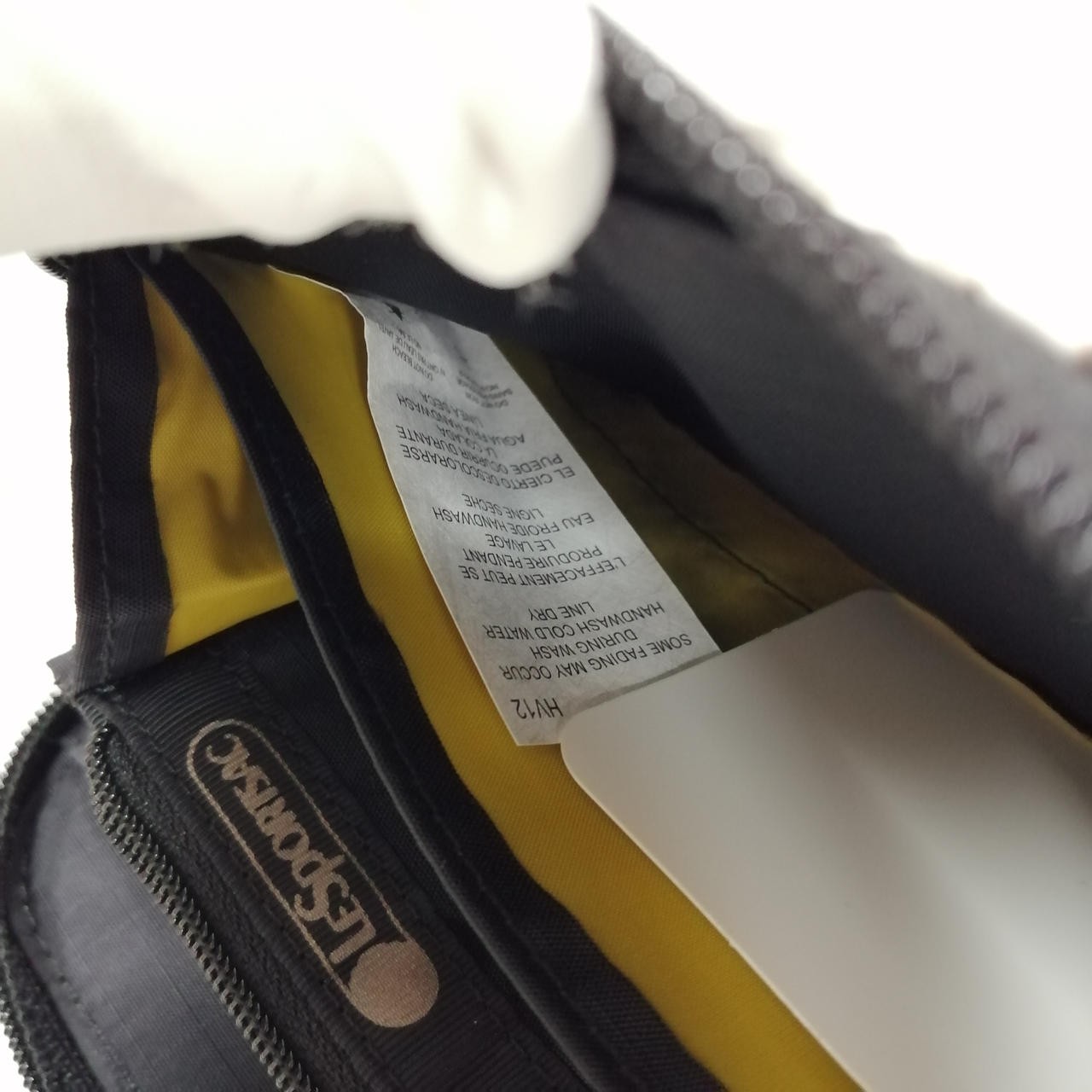 Long wallet with strap Model Python pattern White… - image 10