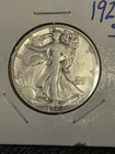 1927-S Walking Liberty Silver Half Dollar VF Uncertified