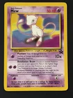 Pokemon Mew No.8 Black Star Promo Card WOTC Vintage NM