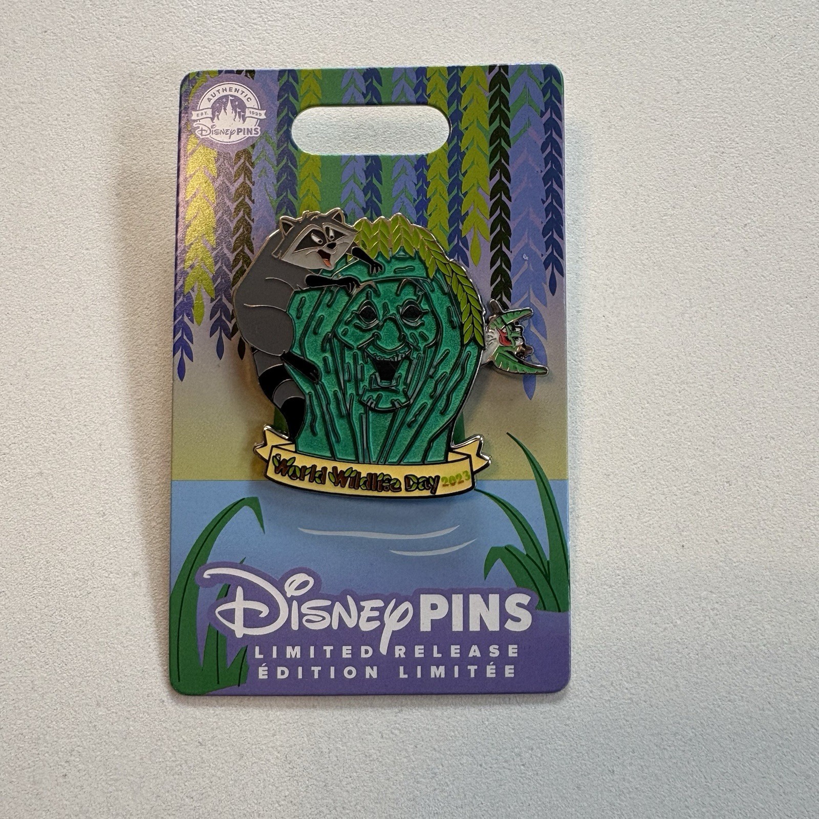 Disney Meeko And Flit World Wildlife Day 2023 Limited Release Collector Pin