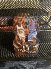 1999-00 Press Pass SE Two on One Steve Francis/Vince Carter Rookie #TO2B