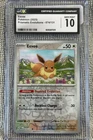 EEVEE Pokemon Day REVERSE HOLO - Prismatic Evolution 074/131 CGC 10 Gem Mint