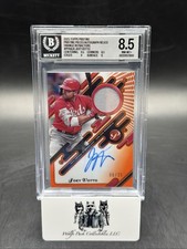 2025 Topps Pristine Pieces Autograph Relics Joey Votto #PPAR-JV BGS Graded 8.5