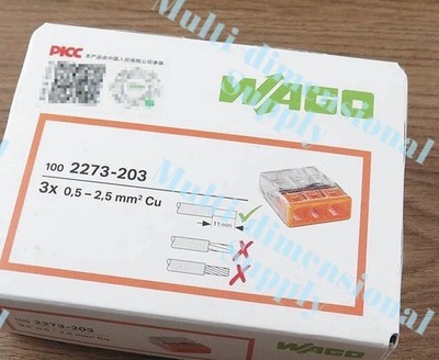 100PCS NEW WAGO 2273-203 #SKY