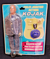 Vintage 1976 Kojak Action Figure Excel Toys Mint On Card