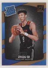 2017-18 Panini Donruss Rated Rookies Zhou Qi #151 0ad