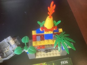 Lego Adventurers Jungle Spider&rsquo;s Secret 5936 Set 100% Complete With Manual 1999