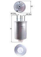 Mahle Kraftstofffilter KL 1026 Leitungsfilter FüR Jaguar XF X351 X250 XJ 80,4Mm