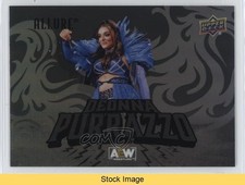 2024 Upper Deck Allure AEW Horizontal SP Black Rainbow Deonna Purrazzo READ 2zq