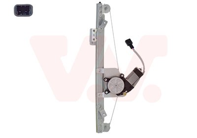 Fensterheber Elektrisch Vorderachse Rechts Passend FüR Ford KA RU8-image