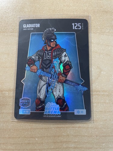 Gladiator Roman Anthony 2026 Bo Jackson Battle Arena #BF-198 Battlefoil Ice