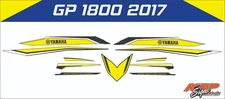 YAMAHA WAVERUNNER GP 1800 S 2017 Graphics / Decal / Sticker Kit  CUSTOM PIECES