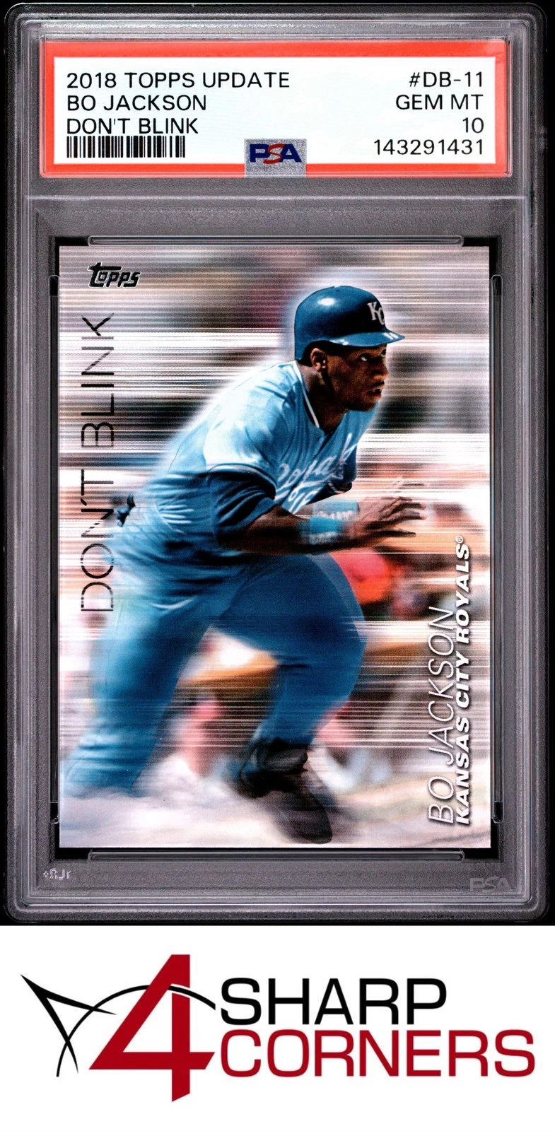 2018 Bo Jackson #DB-11