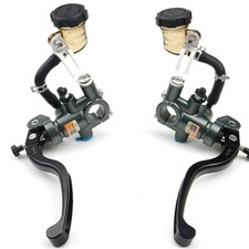 Universal Motorcycle Radial Brake Clutch Master Cylinder Hydraulic Lever Kit