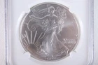 NobleSpirit 2022 American Silver Eagle First Day of Issue Gaudioso NGC MS70