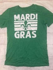 Boys Large 10/12 Mardi Gras Shirt