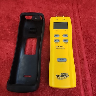 Fieldpiece SDMN5 Dual Port Manometer (Unit Only) Used