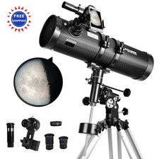 Telescope 130EQ Newtonian Reflector Astronomy Professional Telescopes for Adults