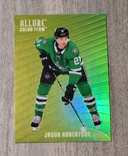 Upper Deck 2025-26 Allure Color Flow Yellow-Green Jason Robertson CF-4 Stars