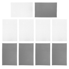 10 Sheets Waterproof Eye Mesh for Fursuits Costume Crafting Supplies