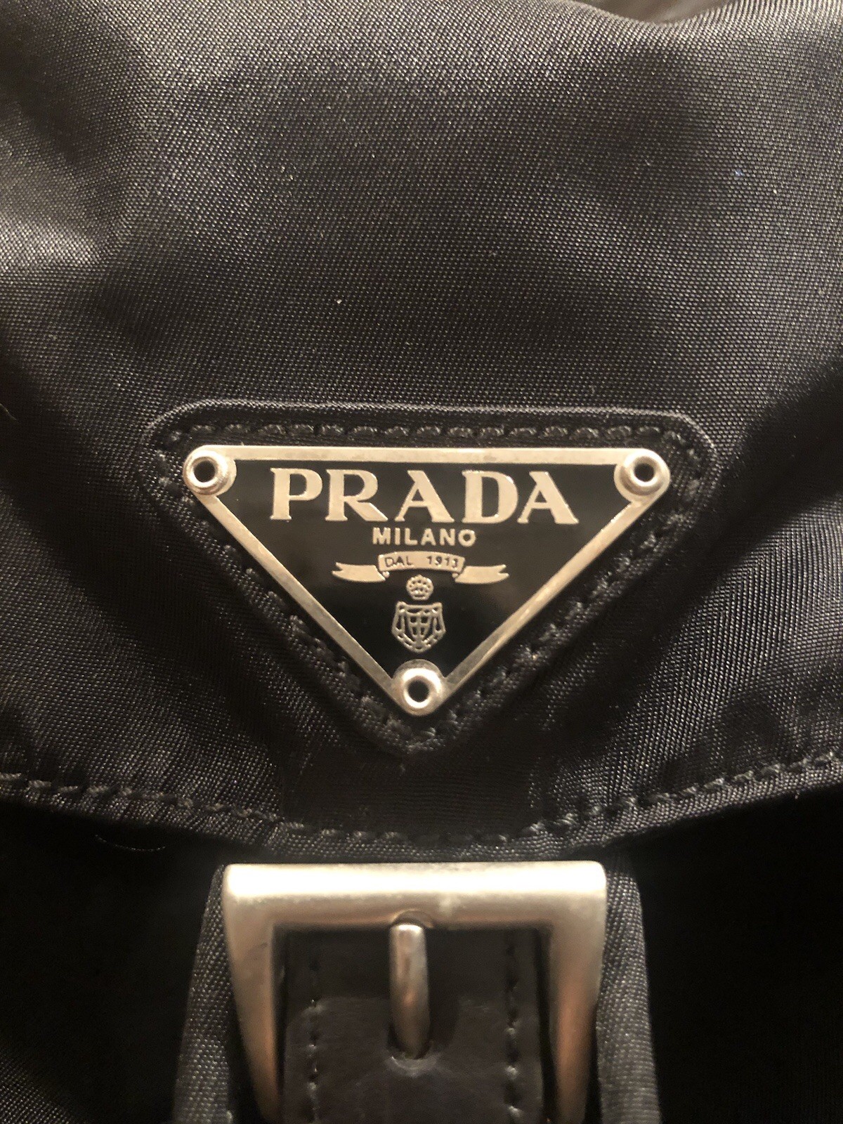 Prada $2500 Medium Nylon Backpack - image 3