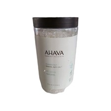 AHAVA Dead Sea Mineral Bath Salt Relaxing Natural 32oz