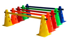 LA-24 Steckhürden 23 cm "KOMPAKT"- Agility Hürde in verschiedenen Farben