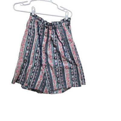 Vintage Krazy Kat Womens XL Floral High Rise Shorts Boho