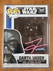 Funko Pop Star Wars #01 Darth Vader Signed Tom O’Connell SWAU Auto w/ Box