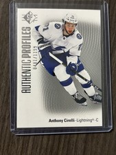 2021-22 SP AUTHENTIC PROFILES 0401/1199 ANTHONY CIRELLI TAMPA BAY Lighting