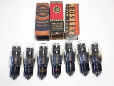 LOT of 7: 6A5G Tubes IDHT version of 2A3 6B4G