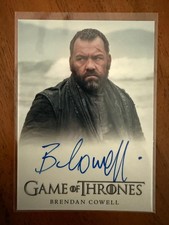 Brendan Cowell &middot; Game of Thrones &middot; Harrag &middot; Sammelkarte &middot; Autogramm