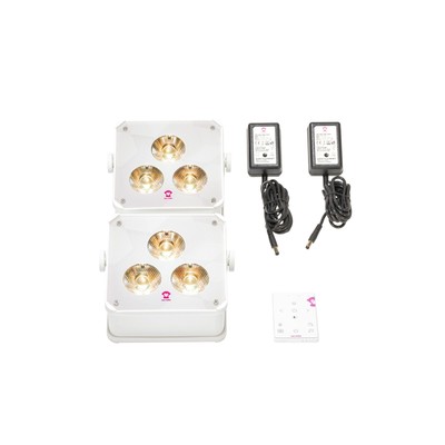 Ape Labs ApeLight Maxi V2 Set of 2 - creme - Akkubetriebener LED Scheinwerfer