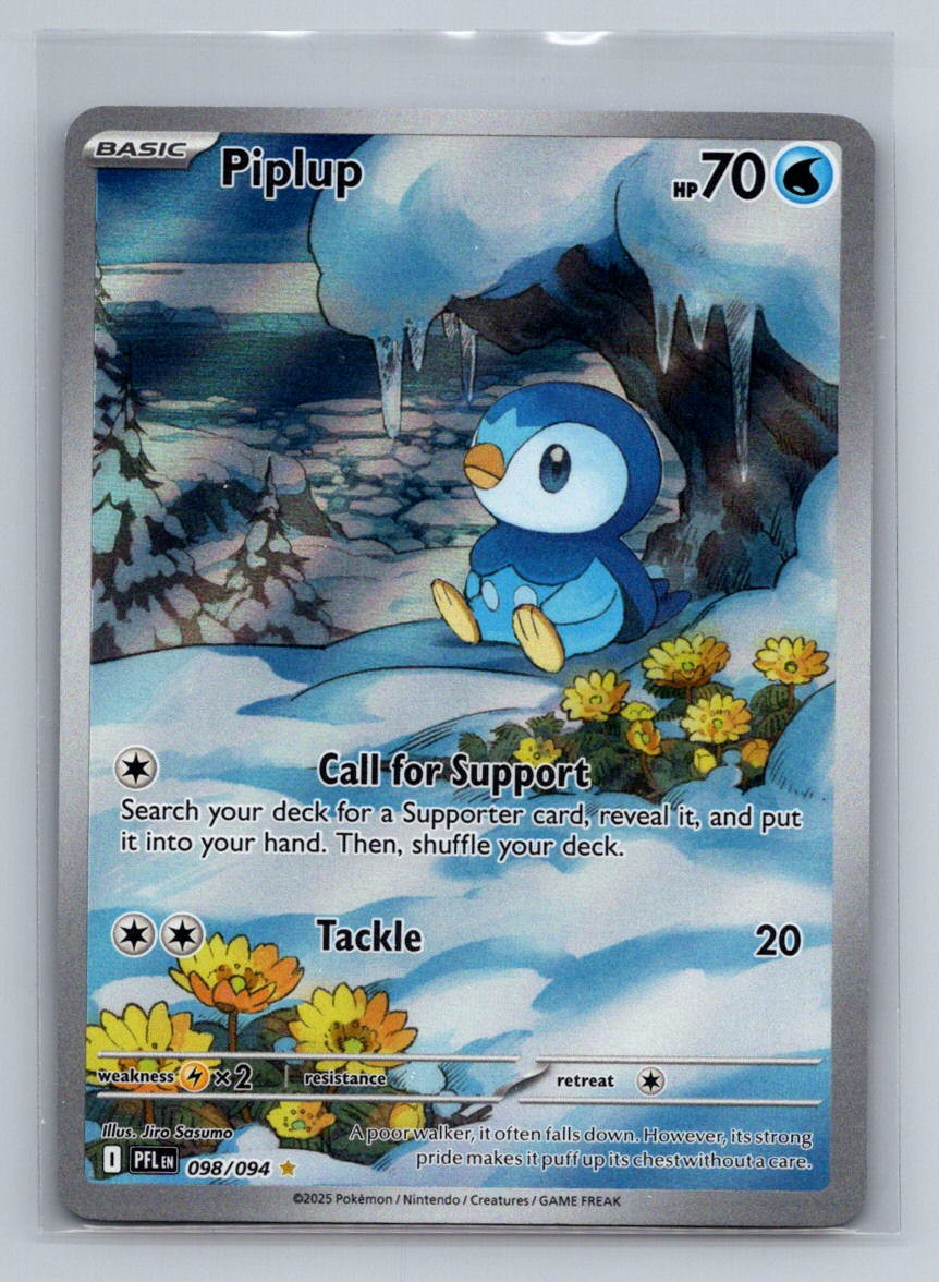 Piplup 098/094 ME02: Phantasmal Flames Holo
