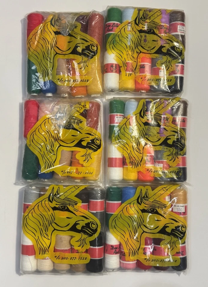 Lot Of 117 Spools Dee Lite Red Punch Needle Embroidery Yarn Thread Mixed Colors - Image 2 of 4