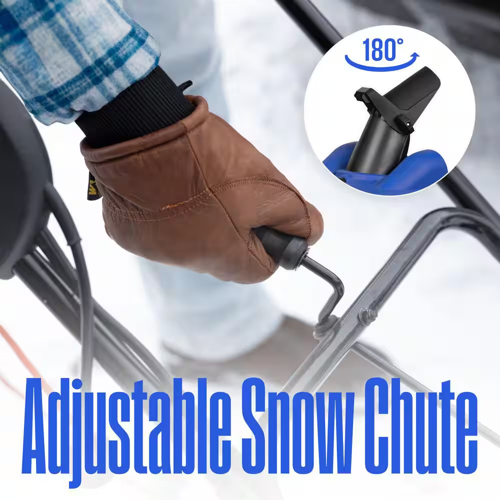 23 In. 120-Volt Single-Stage Corded Electric Snow Blower