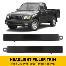 A2 For Tacoma Toyota 1998-2000 Front Bumper Grille Headlight Filler Trim Panels A2 For Tacoma Toyota 1998-2000 Front Bumper Grille Headlight Filler Trim Panels