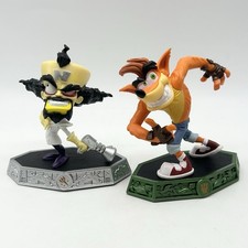 Figuras Skylanders Imaginators Crash Bandicoot y Dr. Neo Cortex
