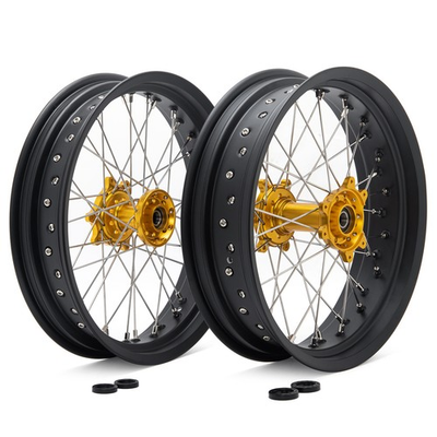 #ad #ad 17quot;x3.5 17quot;x4.25 Front Rear Wheels Set For Sur Ron Ultra Bee For Talaria KODOMO $547.31