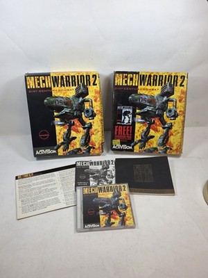 Mechwarrior 2 - 31st Century Kombat PC CD-ROM Big Box Spiel 1995 komplett
