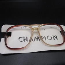 Vintage Champion Eyeglass Frames Mainstreet 103 52-20 Brown Beige Gradient NOS