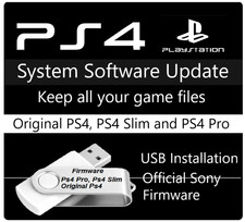 Playstation 4 Ps4 Update USB Flash Drive Latest Official Sony Firmware Installat