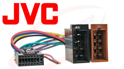 JVC Conector De La Radio Del Coche Cable Adaptador ISO Din > - Imagen 1 de 1